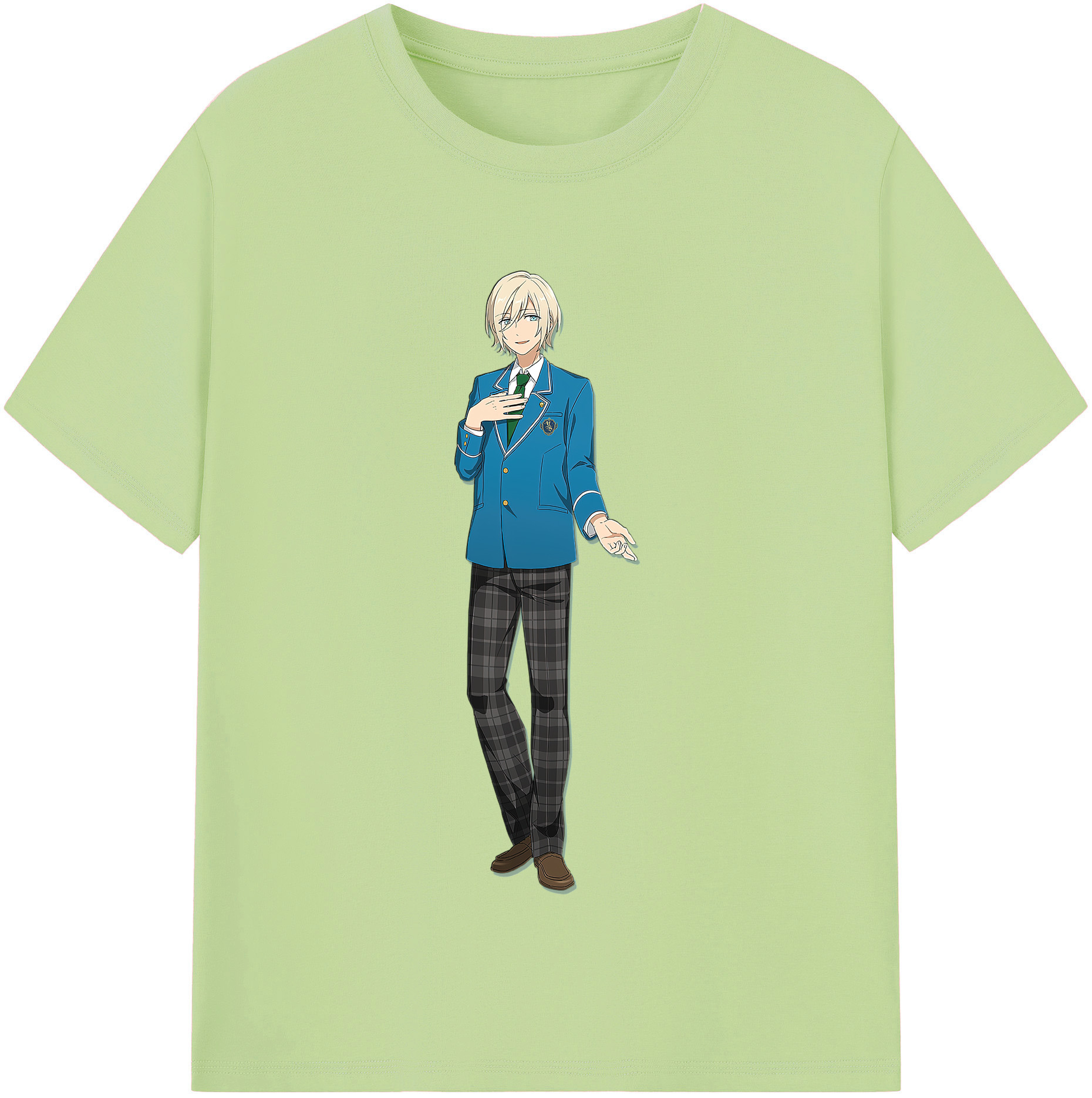 （画像用） あんさんぶるスターズ! Ensemble Stars 綿100％半袖Tシャツ（フロントプリント）